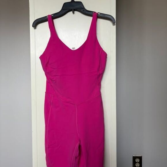 Lululemon Women's Sonic Pink Align Bodysuit - Picture 2 of 6